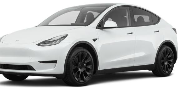 TESLA MODEL Y 2020 5YJYGDEE6LF008796 image